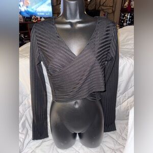 Princess Polly Abigal Faux Wrap Top